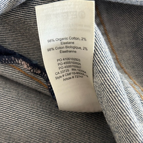 Aritzia Denim Forum The Francoise Jumpsuit, Size XSmall. - Picture 6 of 11